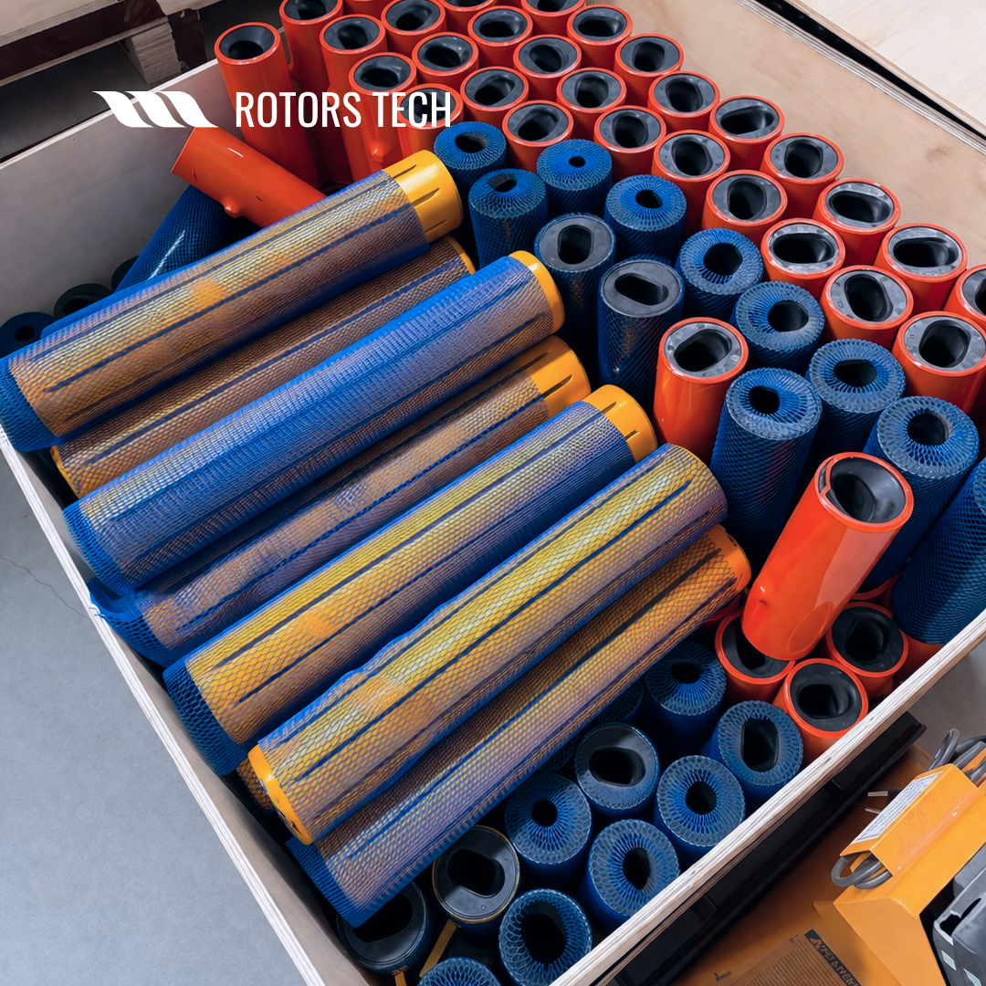Rotor & Stator Shipment Ready (D6-3 Rotor, 2L6/D6-3/D8-2)