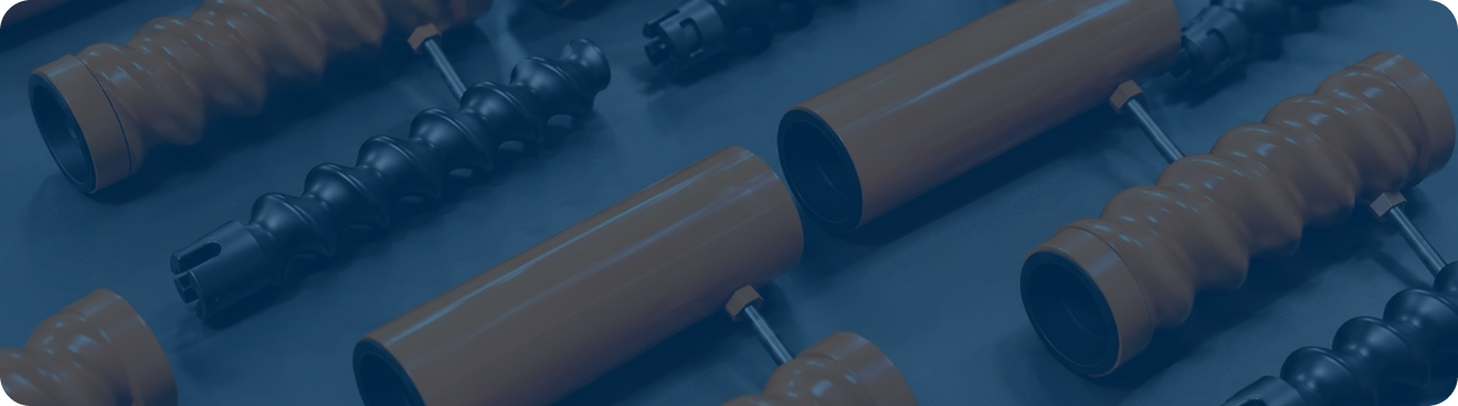 Rotors and stators for construction equipment