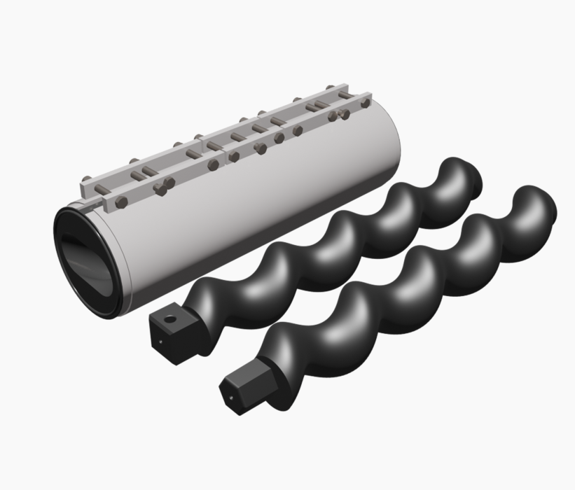 Rotor Stator Set 2L8 (Hexagon)