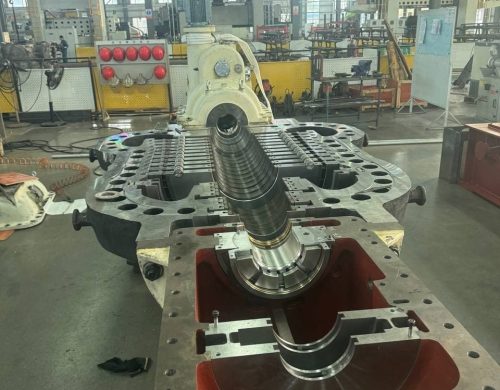 Steam turbine cylinders HP, IP, LP
