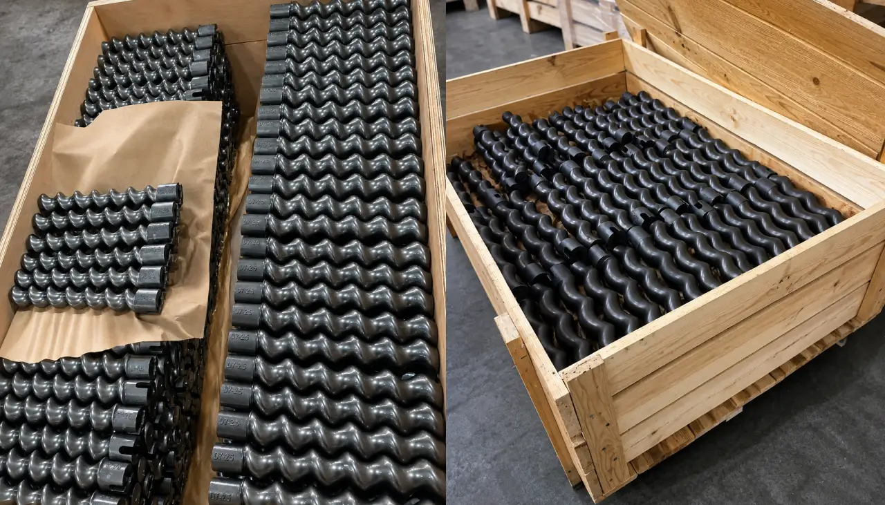 Order completed: rotor batch SD6-3, D7-2.5 and D6-3 for plastering machines