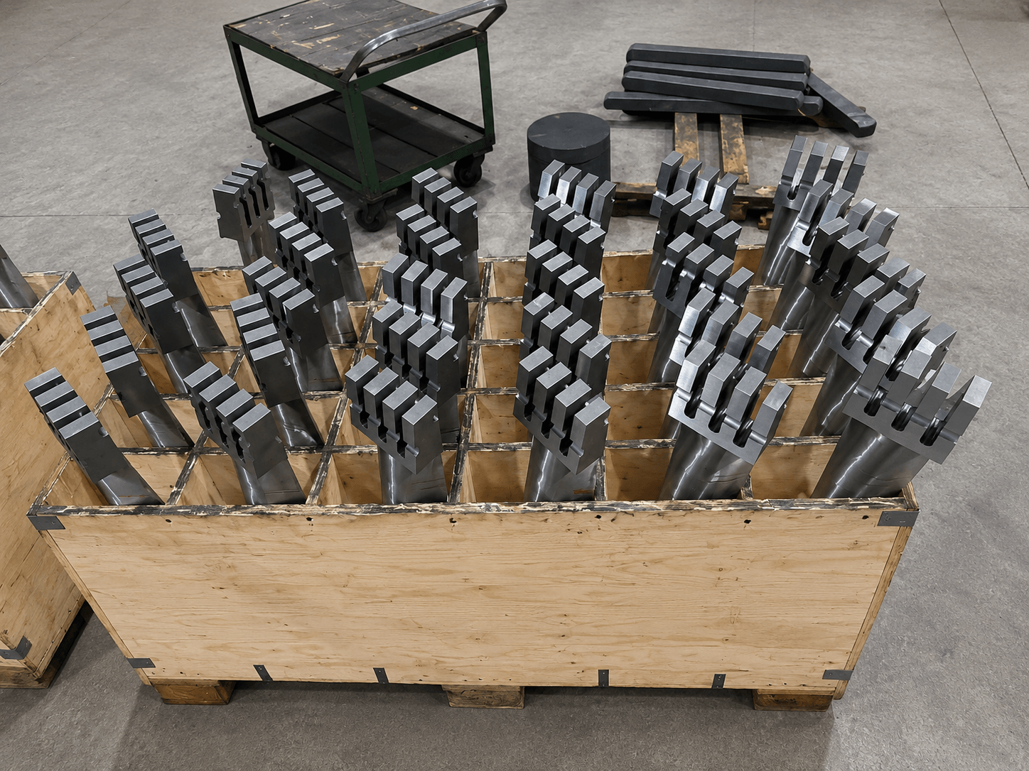 Steam turbine blades and rotor discs