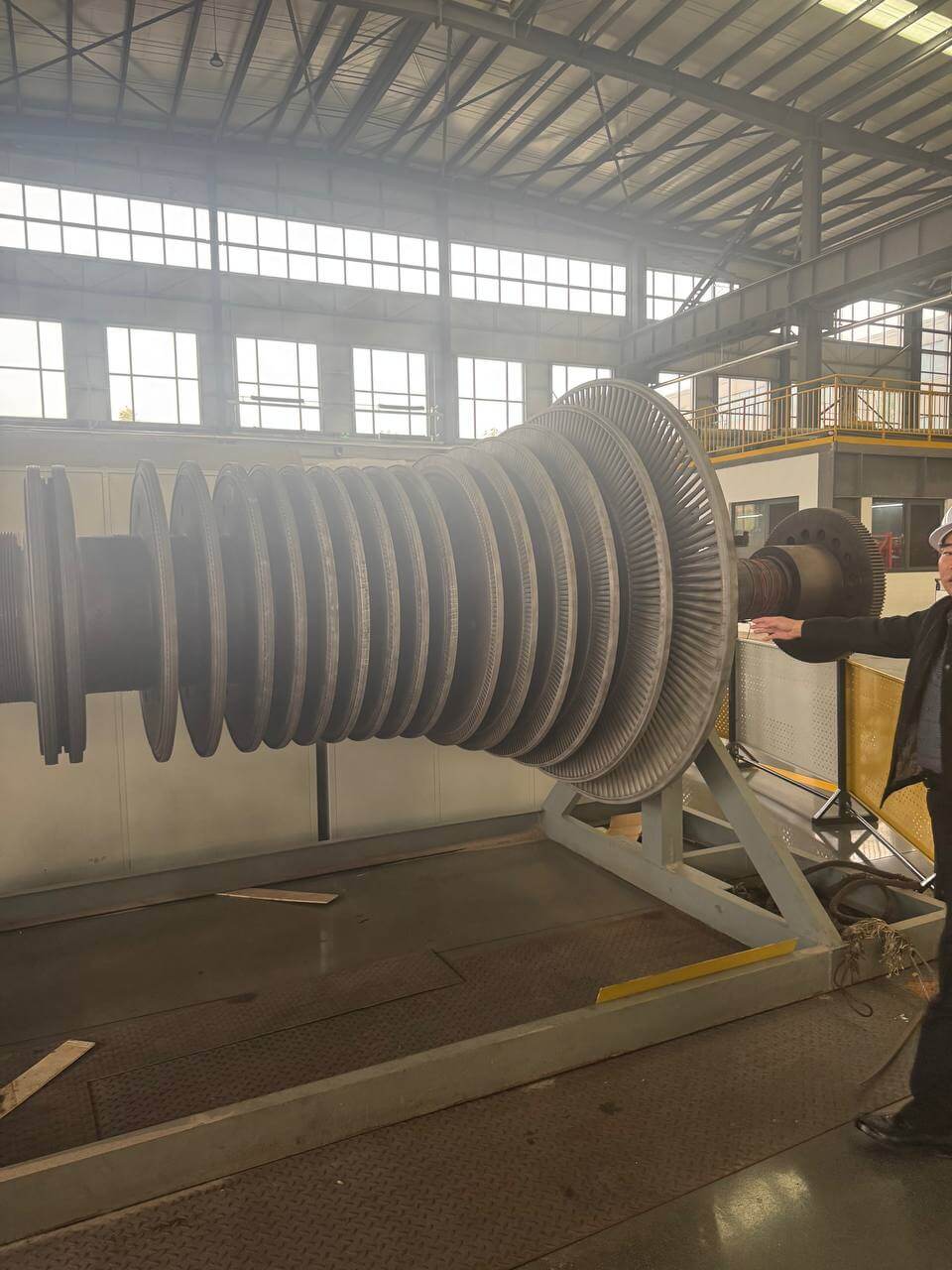 Steam turbine rotors and couplings