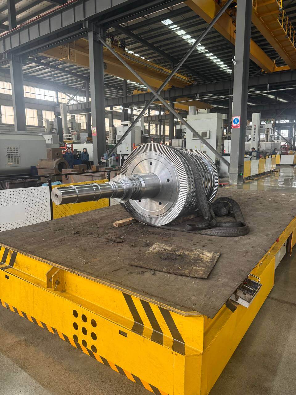 Steam turbine rotors and couplings
