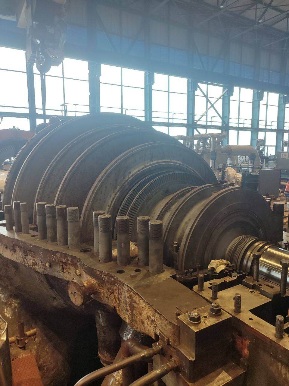Steam turbine rotors and couplings