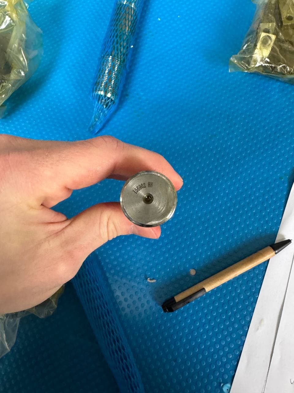 Steam turbine studs, nuts, and springs