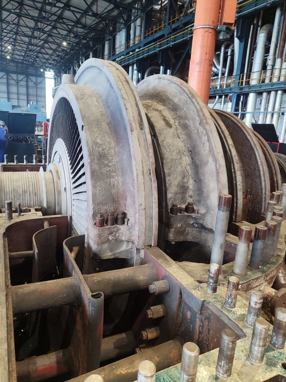 Supervised installation of the T-110/120-130-4 turbine at Novi Sad CHP Plant