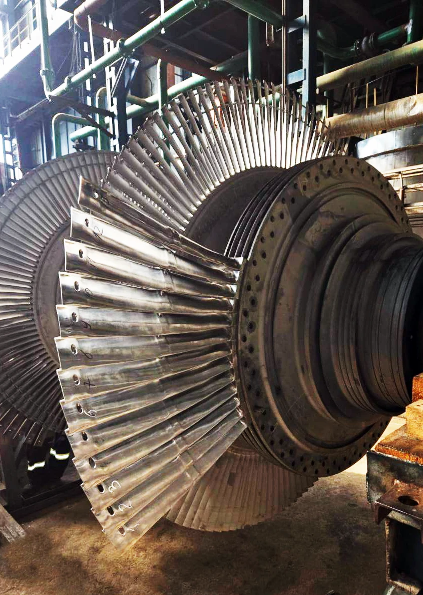 Supervised installation of the T-110/120-130-4 turbine at Novi Sad CHP Plant