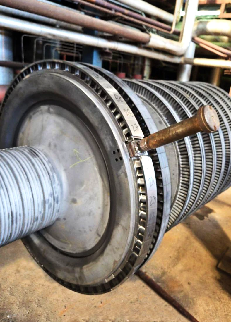 Supervised installation of the T-110/120-130-4 turbine at Novi Sad CHP Plant