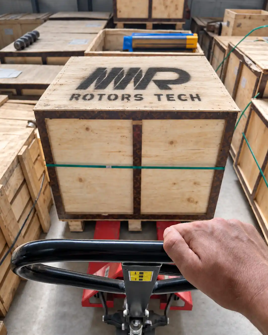 Completed Order: D8-2 Rotor-Stator Sets Shipped to Argentina