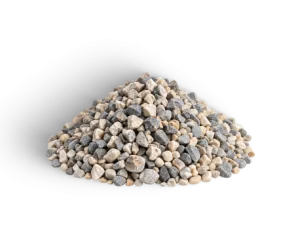 Particles within the specified size range